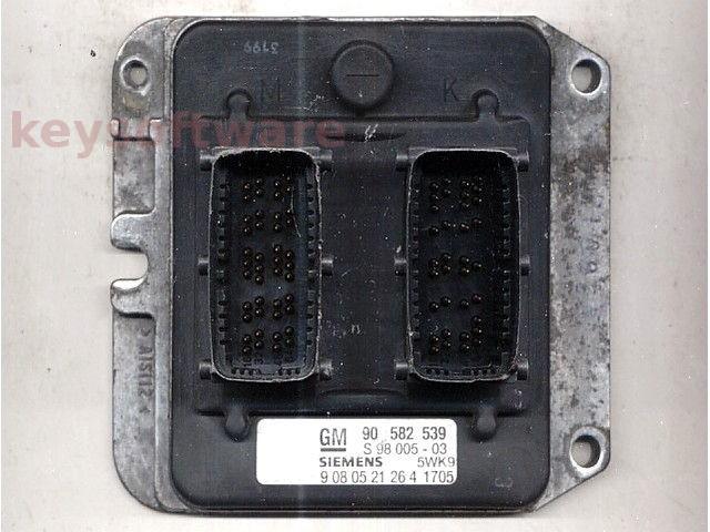ECU Opel Zafira 1.8 90582539 5WK91705 X18XE1 Simtec 70