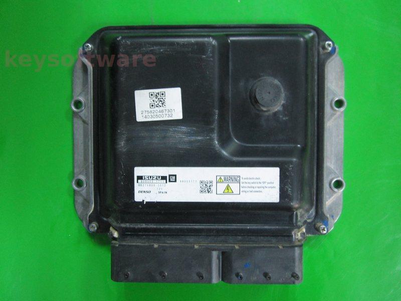 ECU Opel Zafira 1.7CDTI 98003171 MB275800-1012 A17DTR DEC e01