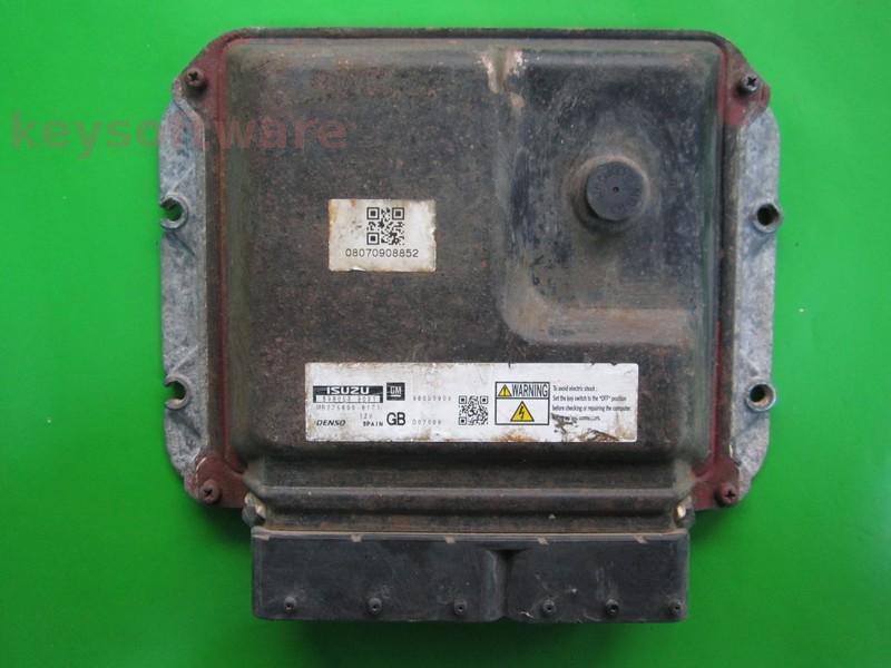 ECU Opel Zafira 1.7CDTI 98053909 MB275800-8171 A17DTR DEC e01