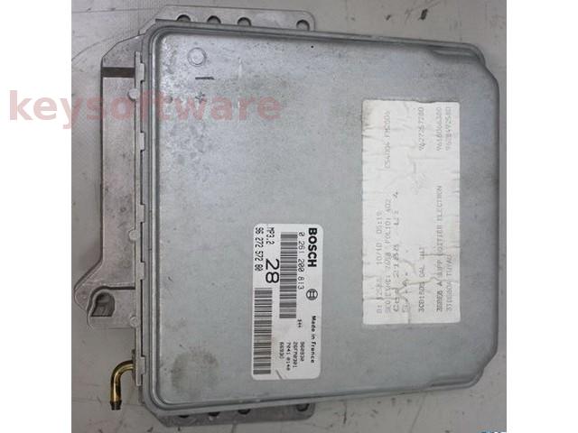 ECU Peugeot 406 2.0 9627257280 0261200813 MP3.2 {