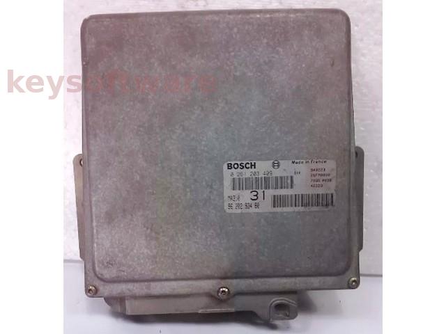 ECU Peugeot 205 1.4 9620292480 0261203409 MA3.0 {