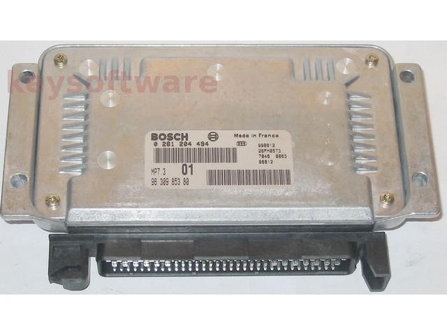 ECU Peugeot 306 1.4 9630985380 0261204494 MP7.3 {