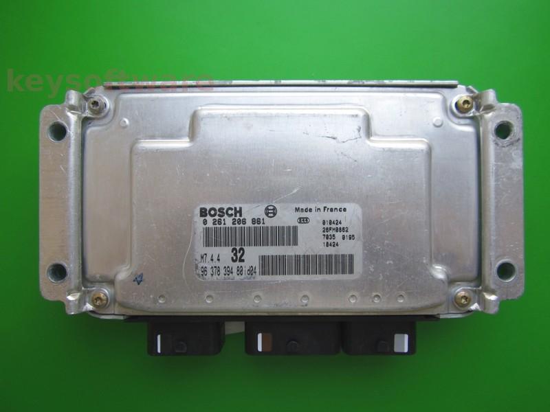 ECU Peugeot 306 1.6 9637839480 0261206861 M7.4.4