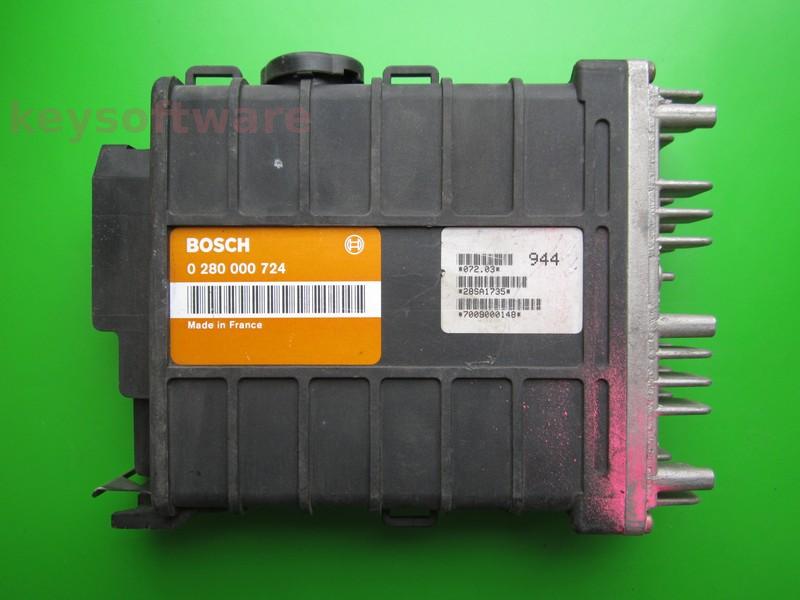 ECU Peugeot 106 1.1 26SA1735 0280000724 A2.2