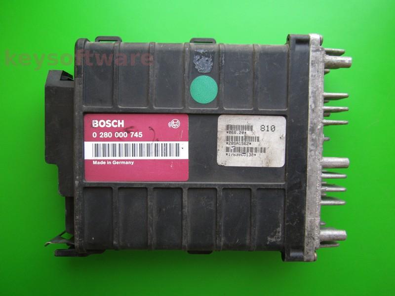 ECU Peugeot 205 1.4 28SA1562 0280000745 A2.2