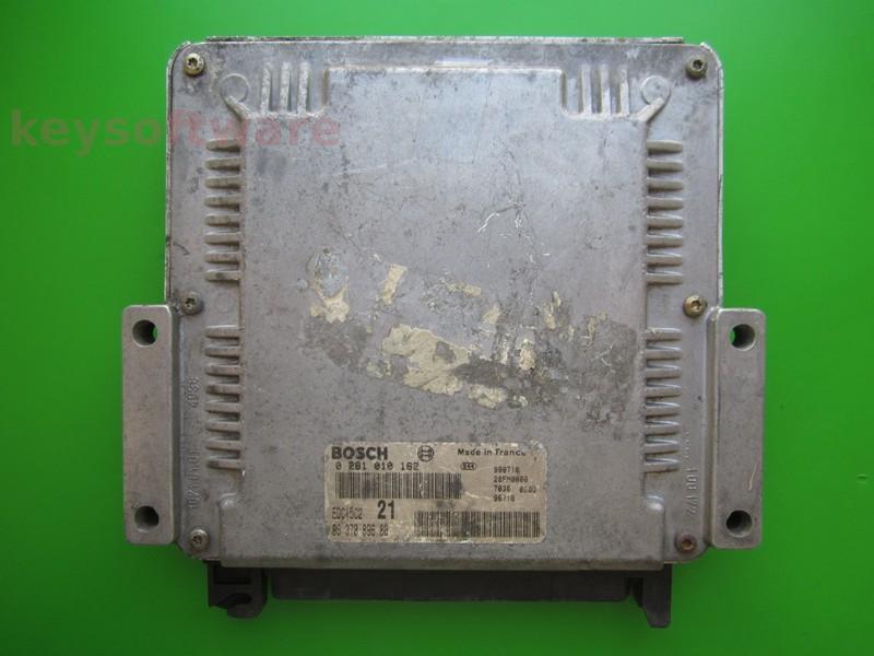 ECU Peugeot 306 2.0HDI 9637089680 0281010162 EDC15C2 RHY }