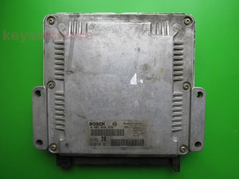 ECU Peugeot 406 2.2HDI 9638794880 0281010370 EDC15C2 AHX {