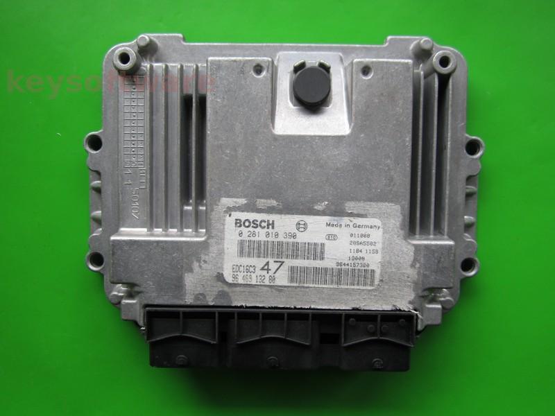 ECU Peugeot 307 1.4HDI 9646313280 0281010390 EDC16C3 8HZ {