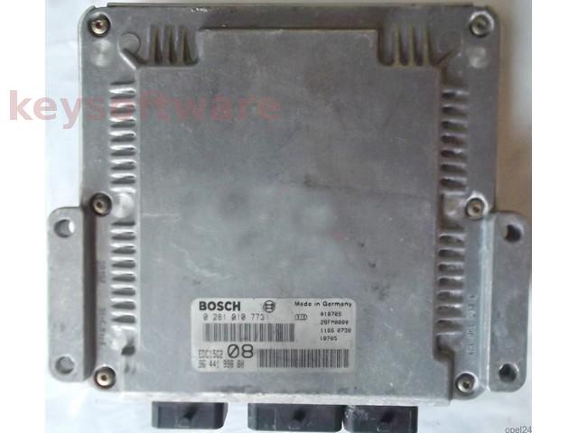 ECU Peugeot 406 2.2HDI 9644199880 0281010773 EDC15C2 {