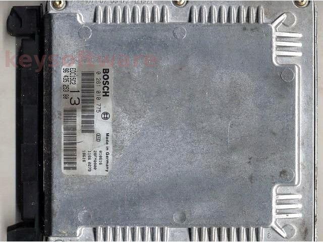 ECU Peugeot 406 2.0HDI 9643525380 0281010775 EDC15C2 RHZ {+