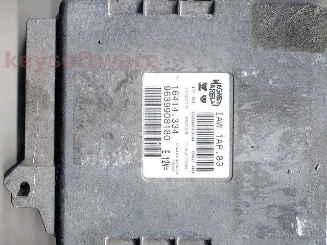 ECU Peugeot 206 1.1 9639908180 IAW 1AP.83 {+