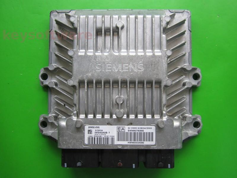 ECU Peugeot 607 2.0HDI 9660780880 5WS40262B-T SID803A