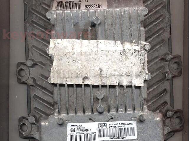 ECU Peugeot 407 2.0HDI 9662273880 5WS40316E-T SID803A {+