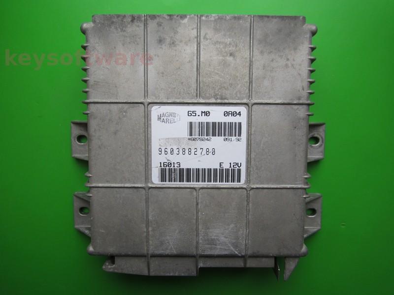 ECU Peugeot 605 2.0 9603882780 G5.M0 0A04