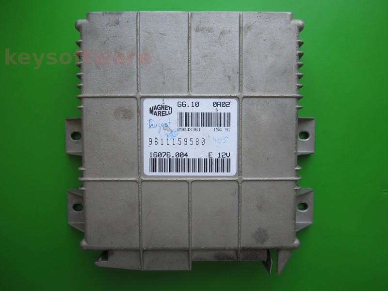 ECU Peugeot 306 1.6 9611159580 G6.10