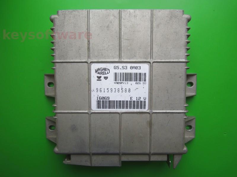 ECU Peugeot 405 2.0 9615938580 G5.S3