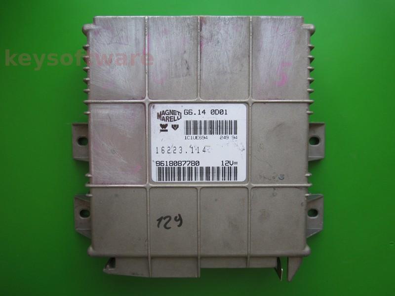 ECU Peugeot 306 1.4 9618087780 G6.14 0D01