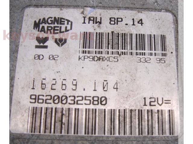 ECU Peugeot 406 1.6 9620032580 IAW 8P.14 {