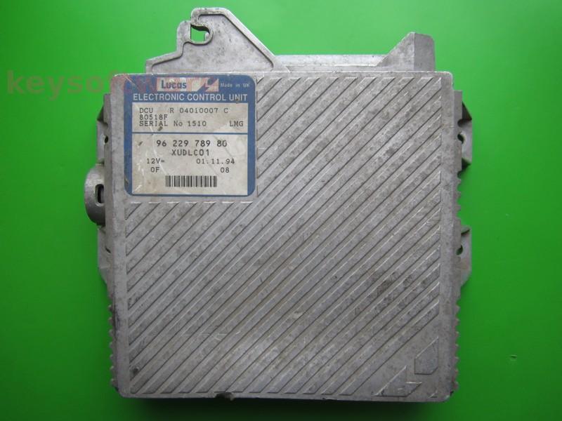 ECU Peugeot 605 2.1TD 9622978980 DCU