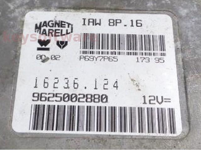 ECU Peugeot 106 1.6 9625002880 IAW 8P.16 {