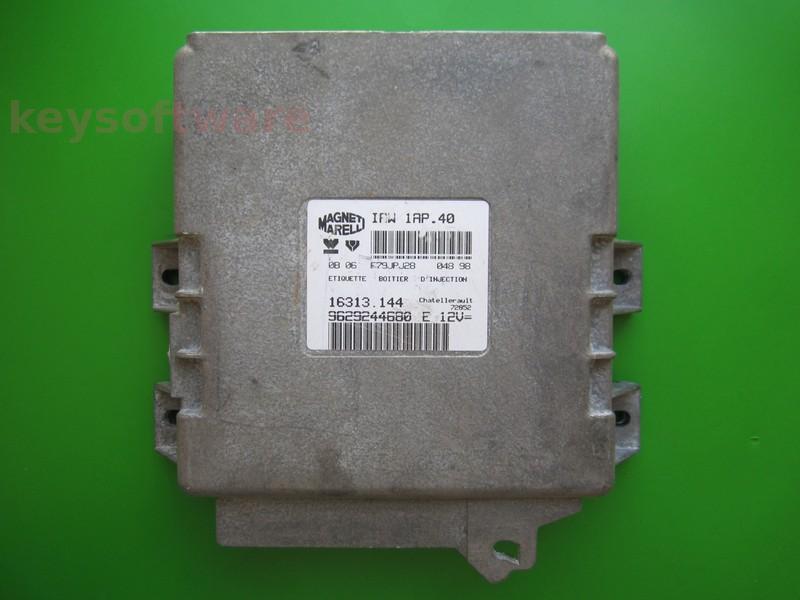 ECU Peugeot 306 1.4 9629244680 IAW 1AP.40