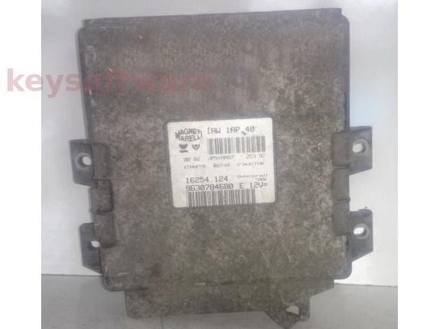 ECU Peugeot 106 1.4 9630784680 E IAW 1AP.40 {