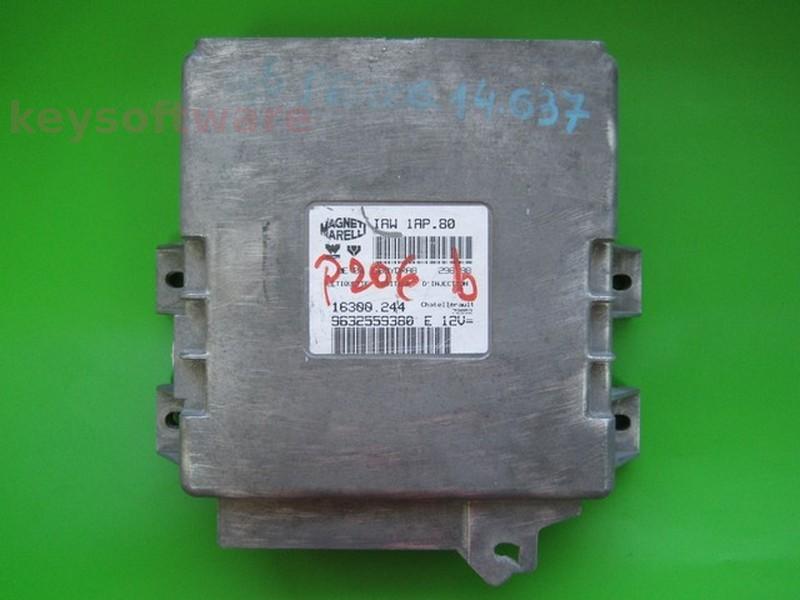 ECU Peugeot 206 1.1 9632559380 IAW 1AP.80