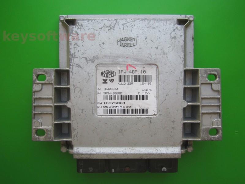 ECU Peugeot 206 2.0 9639044680 IAW 48P.10