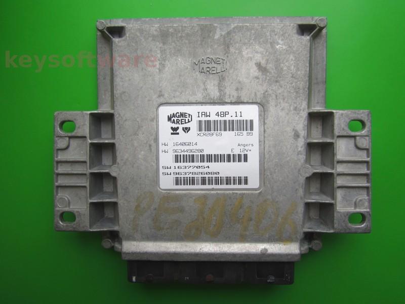 ECU Peugeot 406 2.0 9637826080 IAW 48P.11