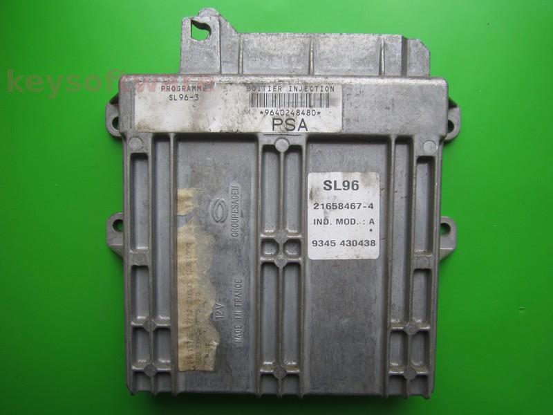 ECU Peugeot 406 1.8 9640248480 SL96