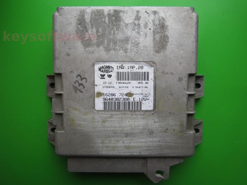 ECU Peugeot 406 1.8 9640302380 IAW 1AP.20