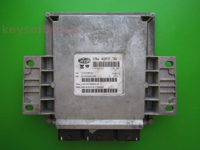 ECU Peugeot 206 2.0 9642247380 IAW 48P2.38