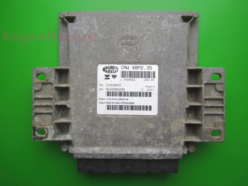 ECU Peugeot 607 2.0 9643675680 IAW 48P2.35