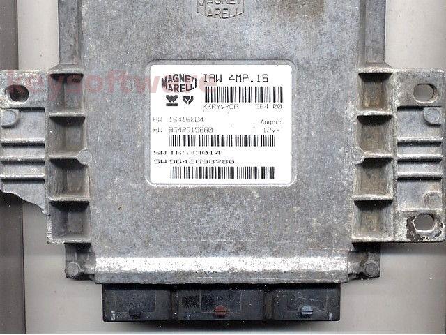 ECU Peugeot 607 2.2 9642698780 IAW 4MP.16