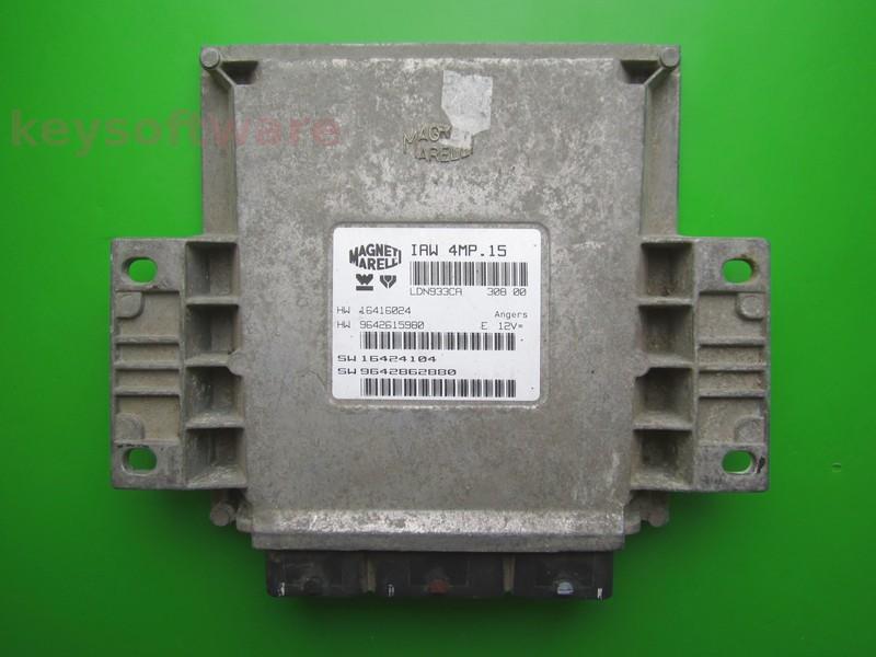 ECU Peugeot 607 2.2 9642862880 IAW 4MP.15