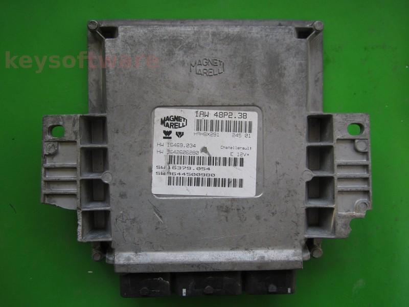 ECU Peugeot 206 2.0 9644500980 IAW 48P2.38