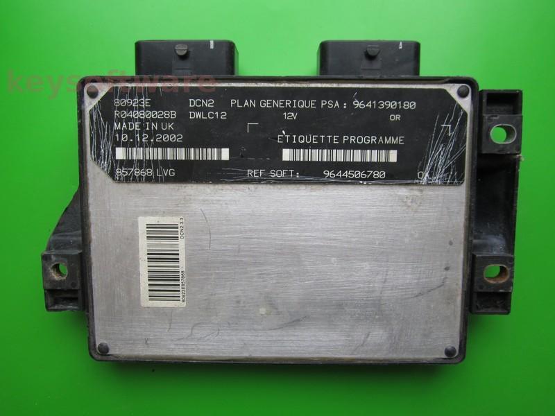 ECU Peugeot Expert 1.9D 9644506780 9641390180 DCN2