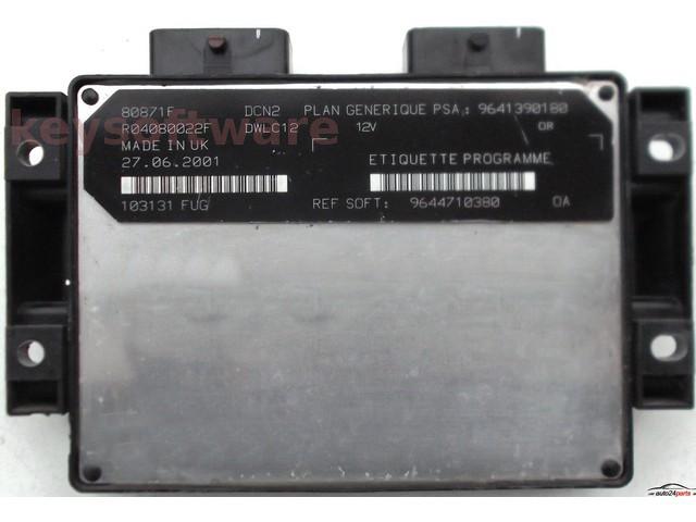 ECU Peugeot 306 1.9D 9644710380 9641390180 DCN2 {