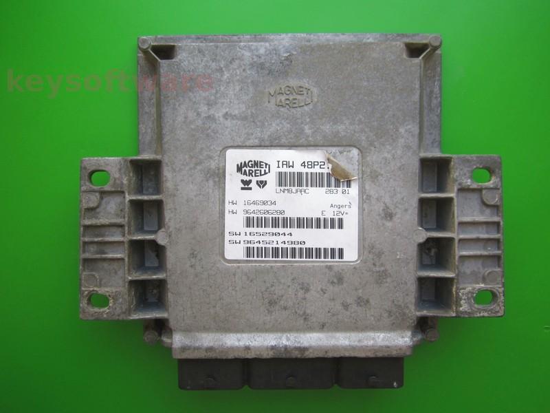 ECU Peugeot 206 2.0 9645214980 IAW 48P2.3T