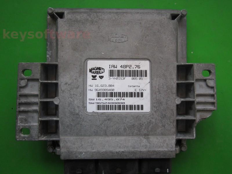 ECU Peugeot 206 1.1 9652488080 IAW 48P2.76 +