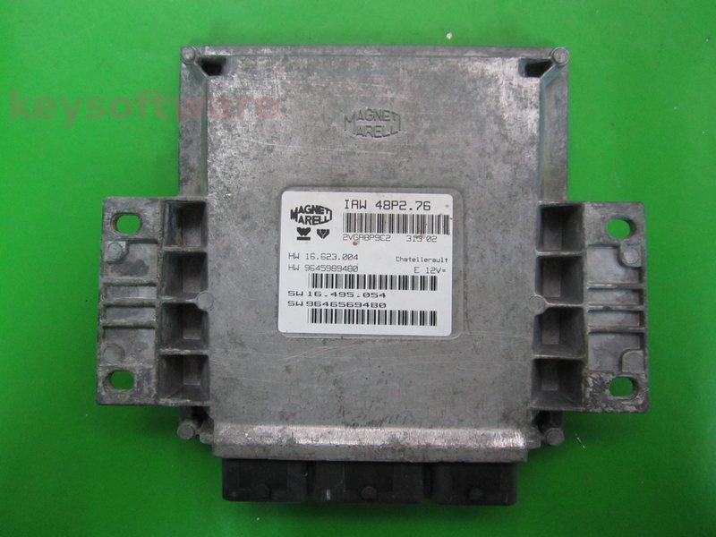 ECU Peugeot 206 1.1 9646569480 IAW 48P2.76