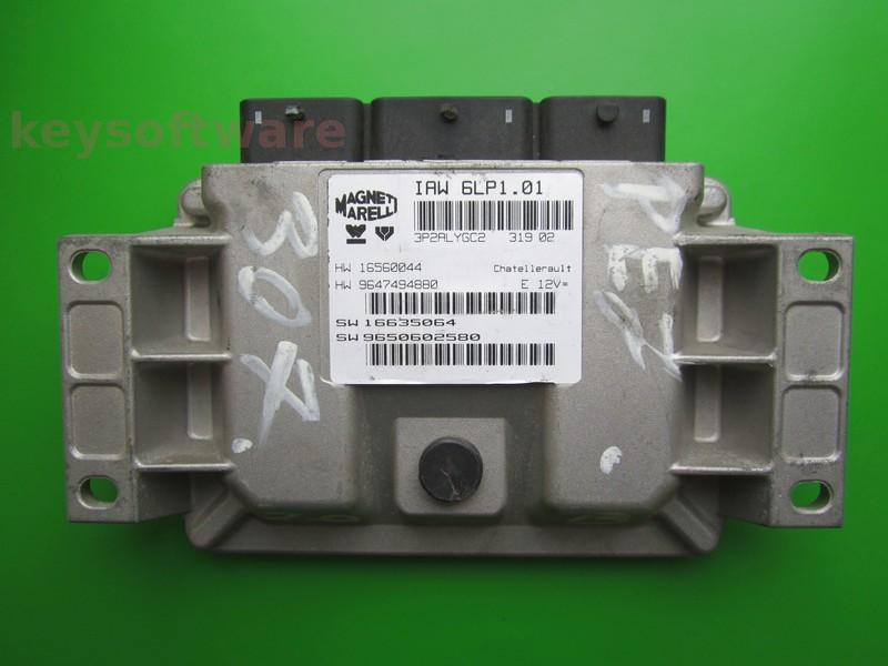 ECU Peugeot 307 2.0 9650602580 IAW 6LP1.01