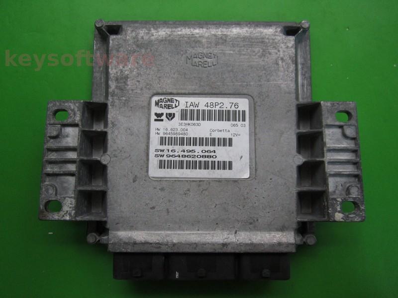 ECU Peugeot 206 1.1 9648620880 IAW 48P2.76