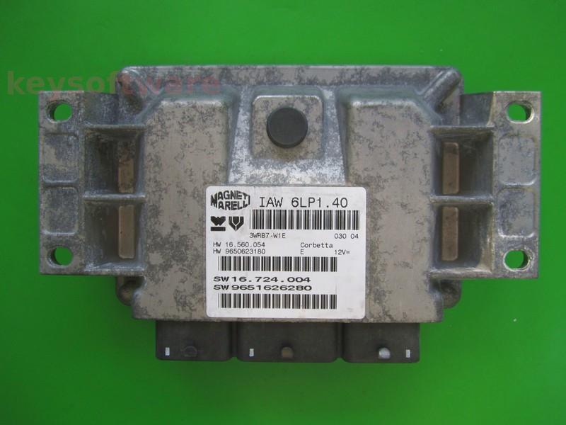 ECU Peugeot 307 2.0 9651626280 IAW 6LP1.40