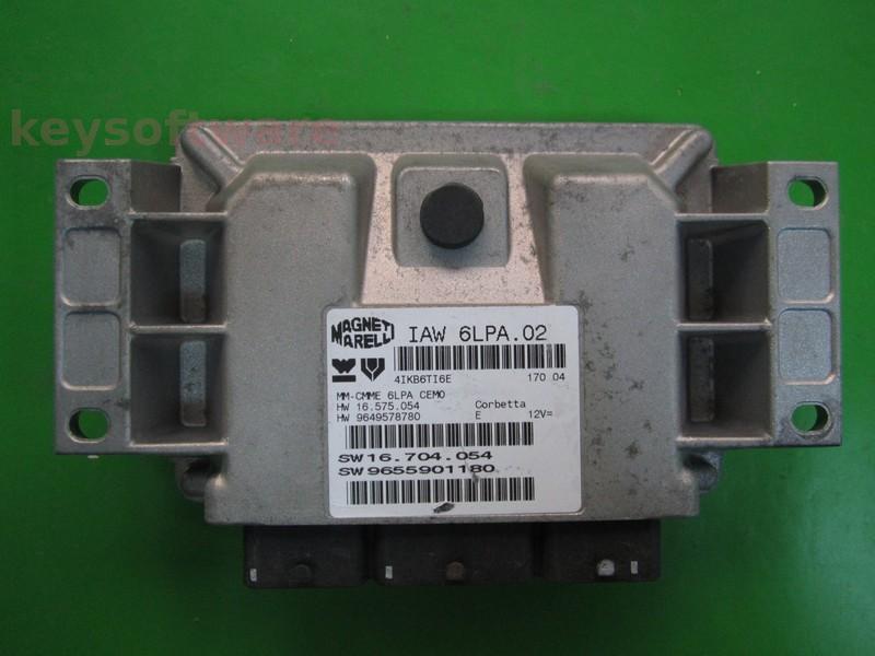 ECU Peugeot 307 2.0 9655901180 IAW 6LPA.02
