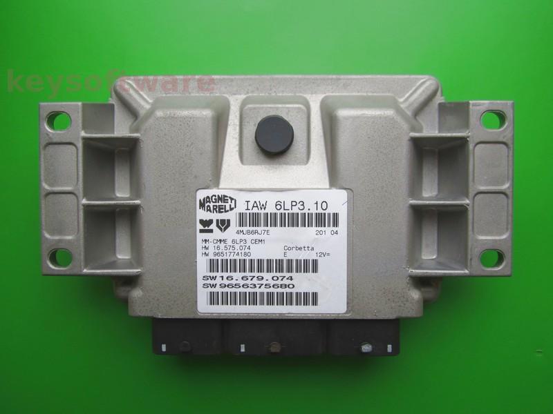 ECU Peugeot 407 2.2 9656375680 IAW 6LP3.10