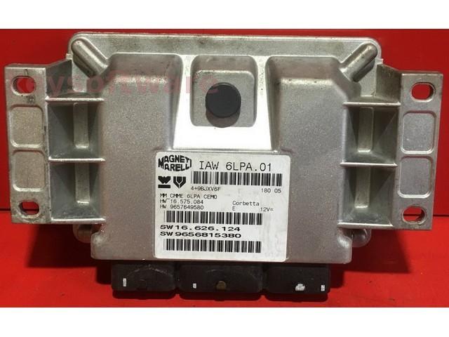 ECU Peugeot 206 2.0 9656815380 IAW 6LPA.01 {