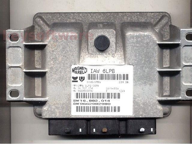 ECU Peugeot 407 2.0 9662982980 RFJ IAW 6LPB {