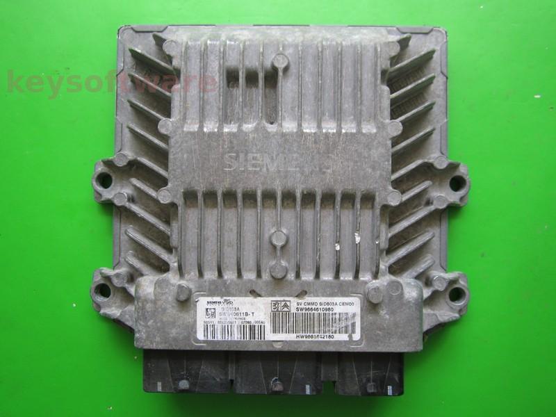 ECU Peugeot 807 2.0HDI 9664610980 5WS40611B-T SID803A