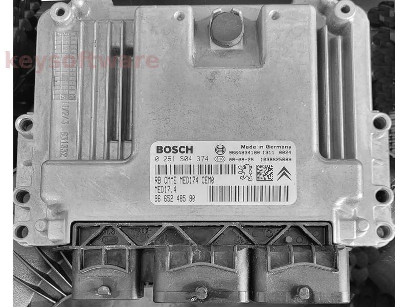 ECU Peugeot 308 1.6 9665248580 0261S04374 MED17.4 {